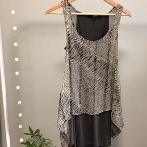 Leopard printed bodycon dress